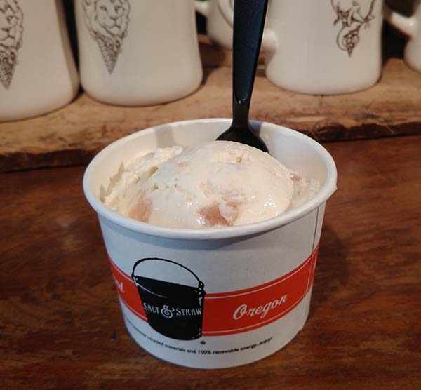 Salt & Straw - Pear and Goat Cheese Ice Cream