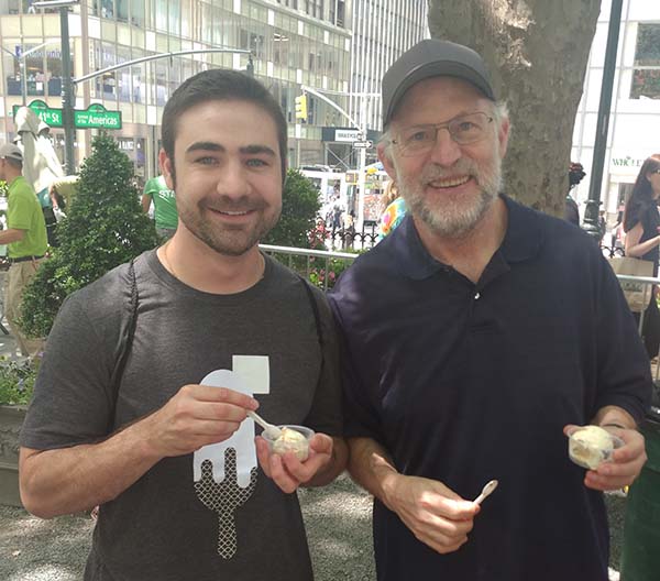 Jerry Greenfield at Scooperbowl in New York City