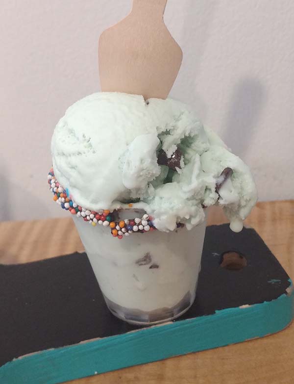 Tipsy Scoop - Spiked Mint Chocolate Chip - Alcoholic Ice Cream