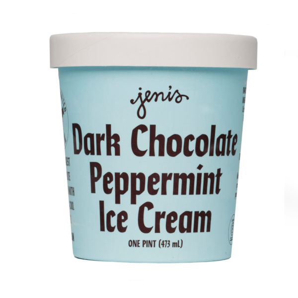 Jeni's Splendid Ice Cream - Dark chocolate peppermint pint