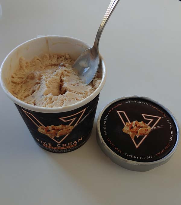 Vice Cream - Toffee Wife Ice Cream Pint